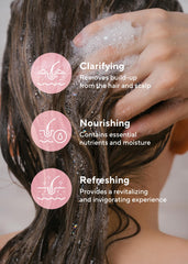 A'PIEU pump close-up dispensing shampoo for controlled, mess-free use