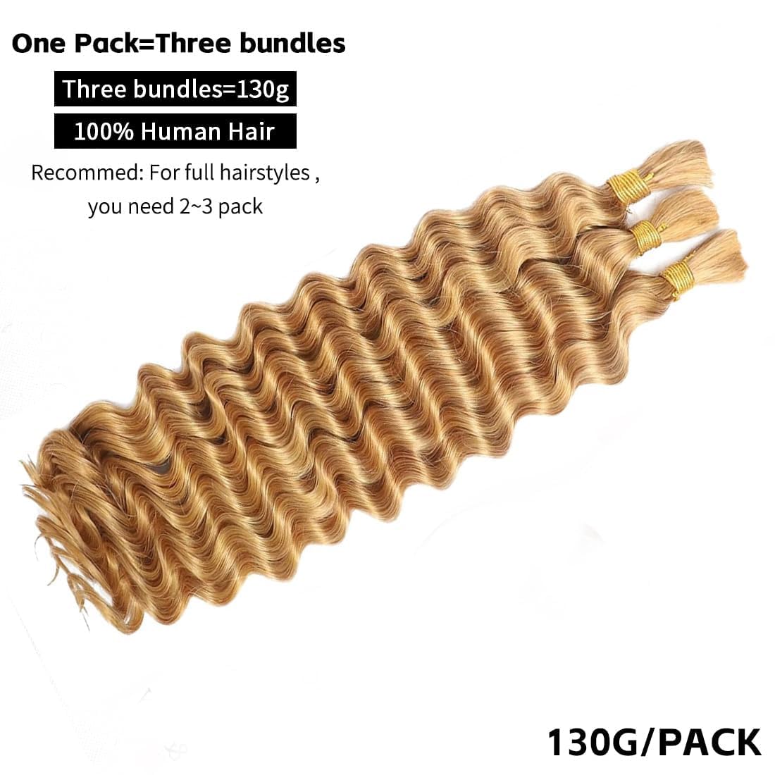 Aailvmey hand holding bundle for length and scale demonstrating 20 inch measurement