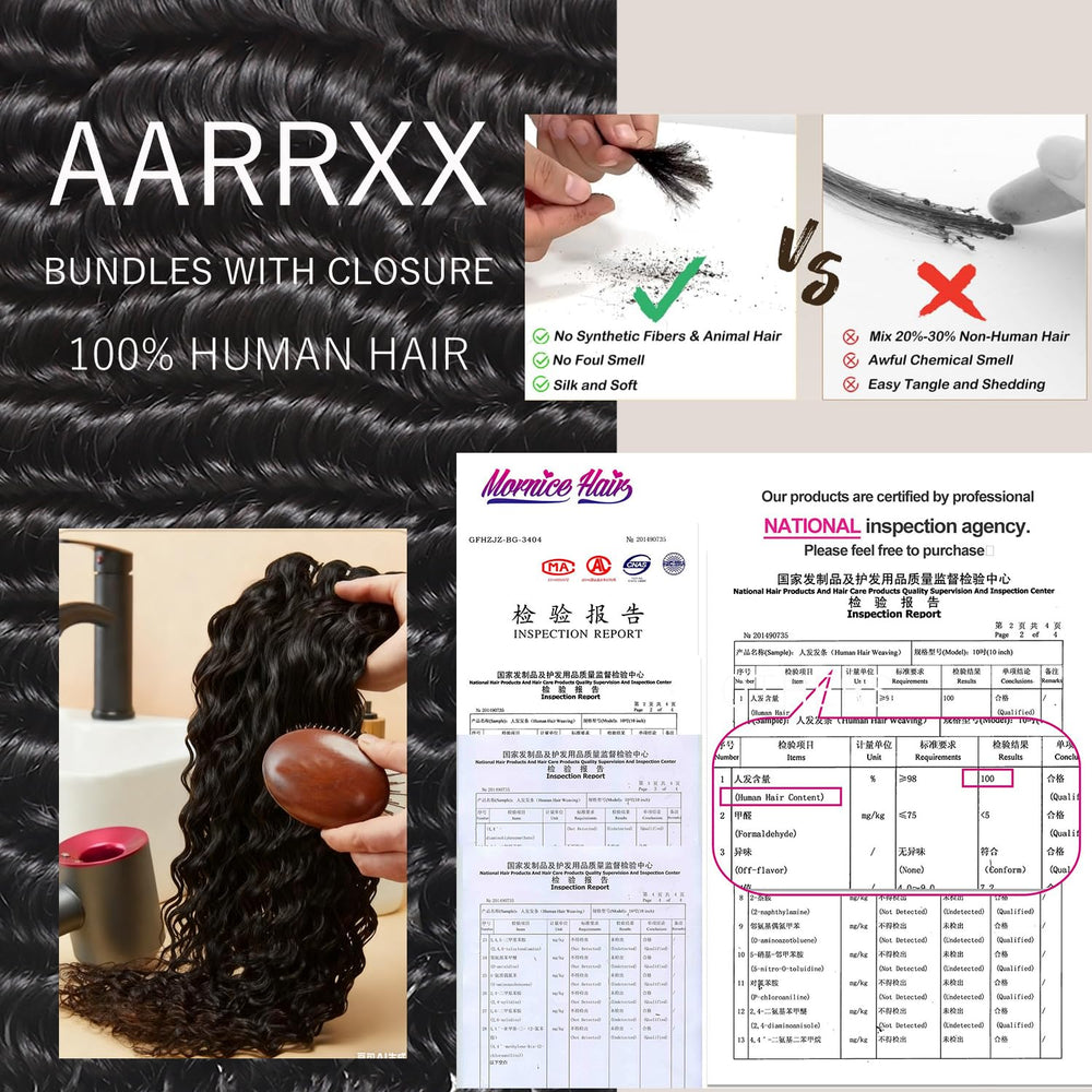 AARRXX styling variation with updo showing closure parting and versatile styling benefit