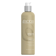 ABBA Pure Style Gel front packaging shows brand and medium hold benefits