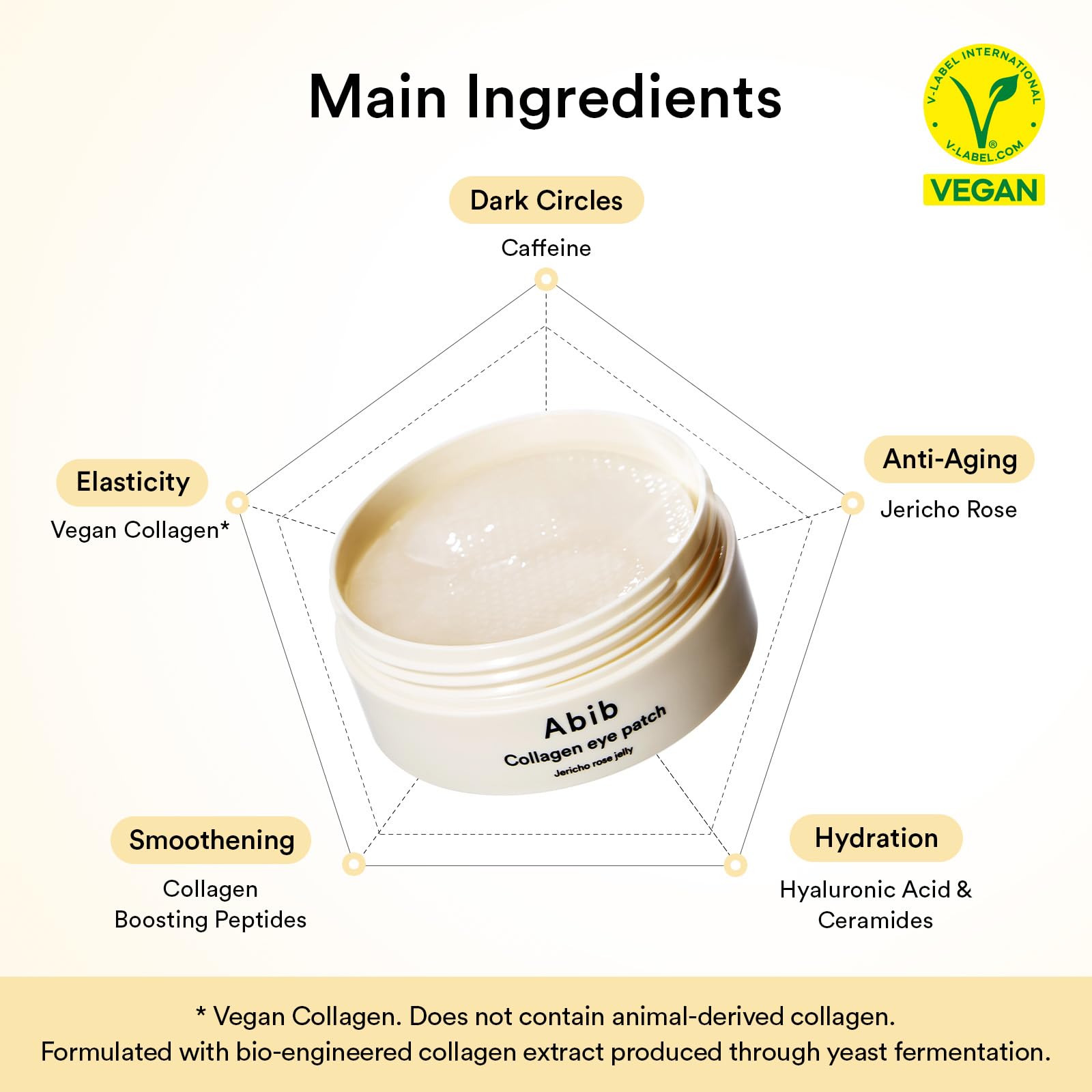Abib cream dabbed on skin showing lightweight, fast absorption
