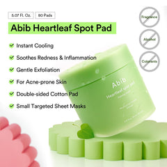 Abib container open with stacked pads, convenient single-use benefit