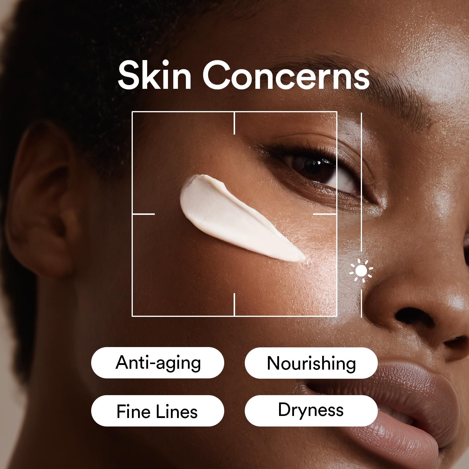 Abib Jericho Rose Cream texture on fingertip highlighting fast absorption