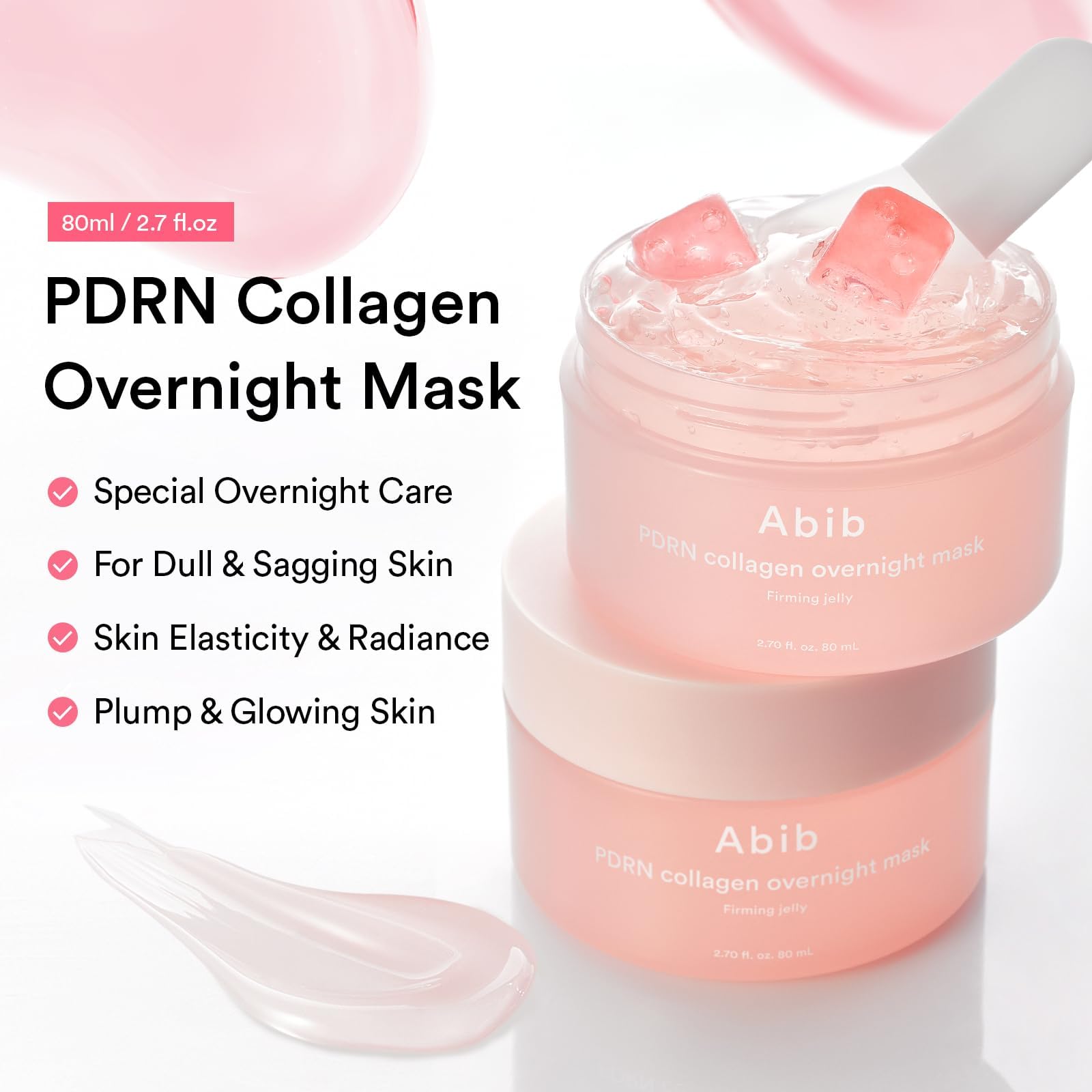 Abib open jar with jelly texture highlighting hydration boost