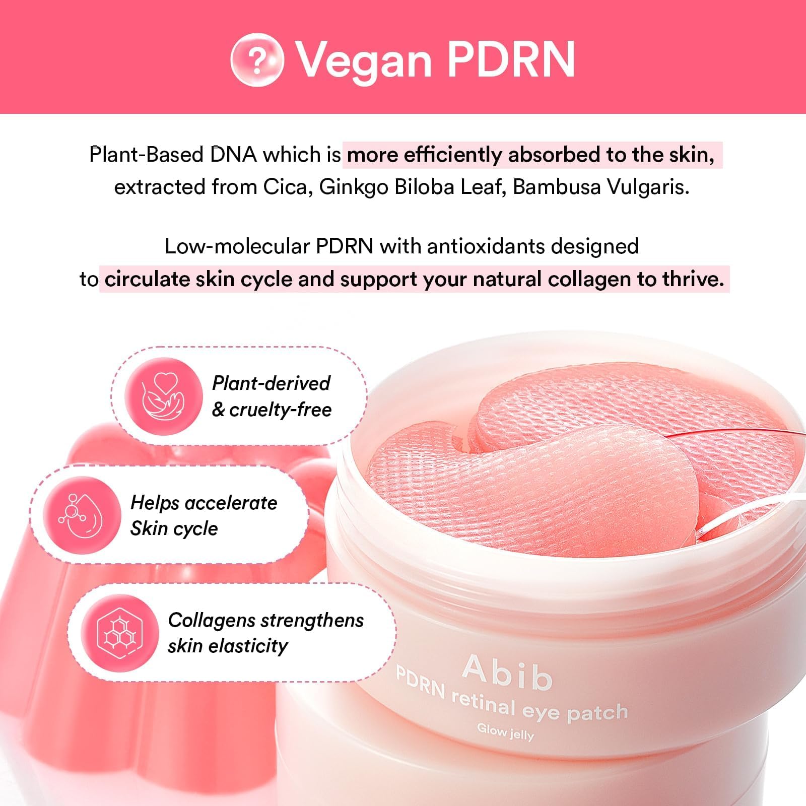 Abib patches applied to forehead and smile lines showcasing multi-area care