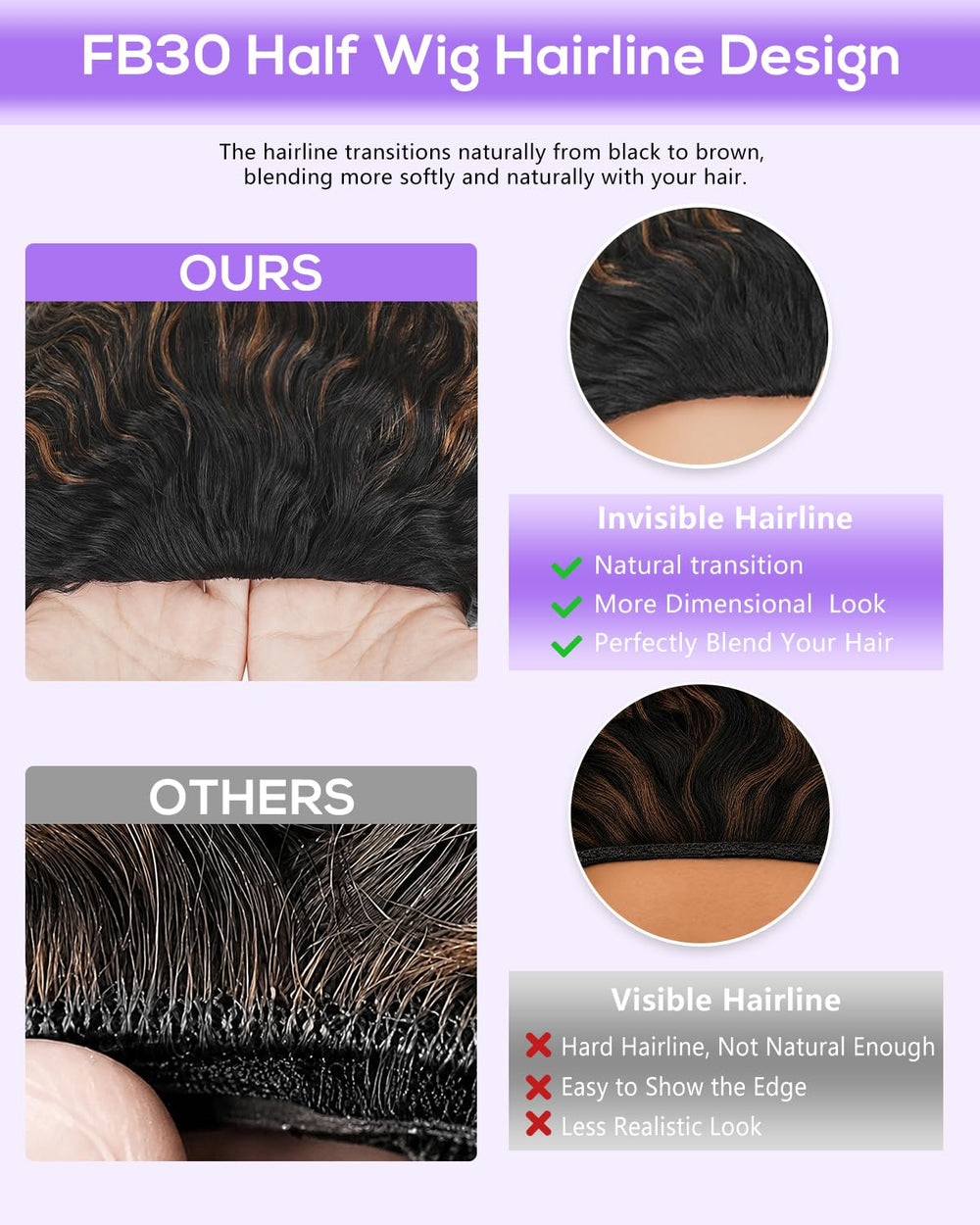 Abijale ombré highlight texture shows warm brown contrast boosting radiance and complexion glow