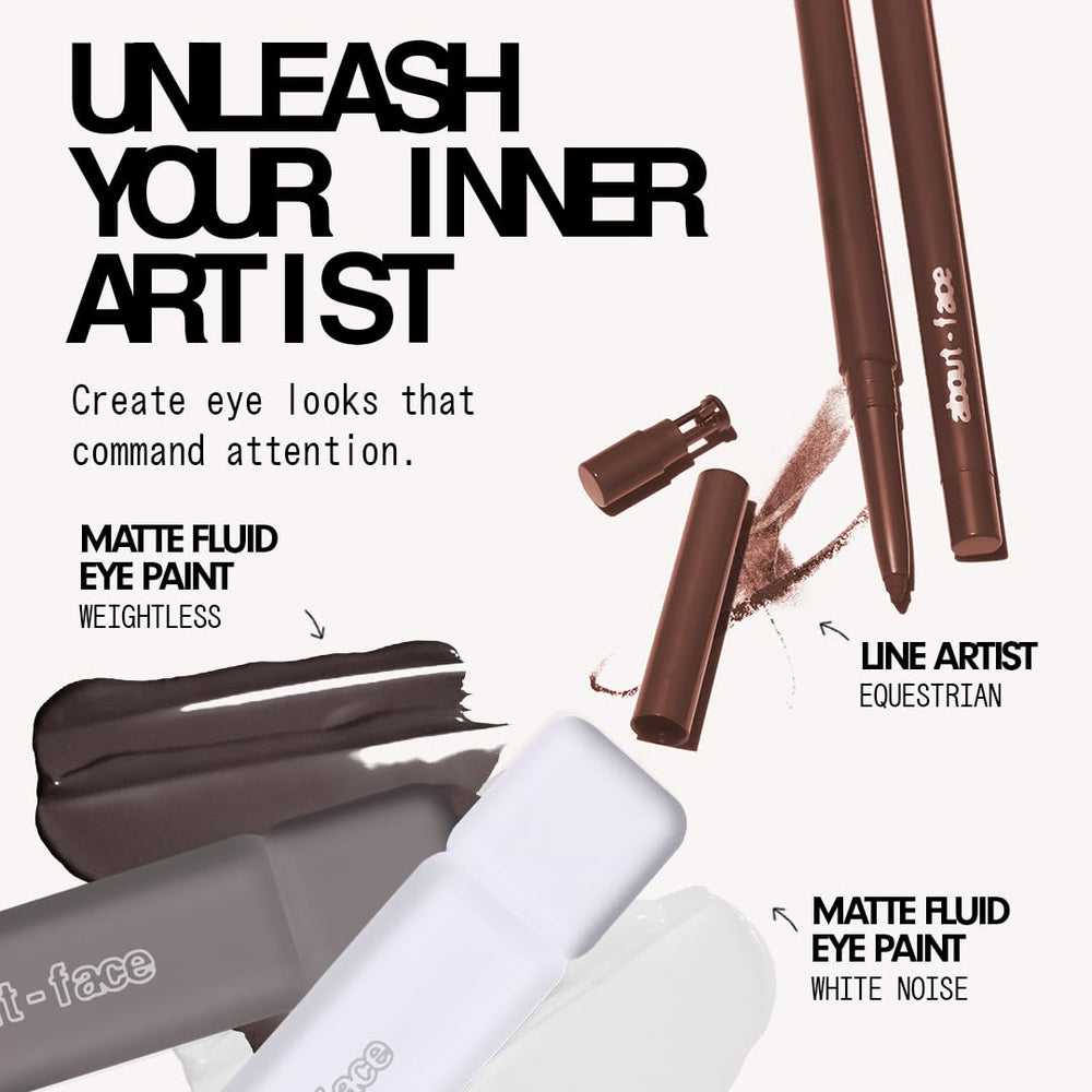 aboutface product beside coin to show 0.15oz size and portability benefit