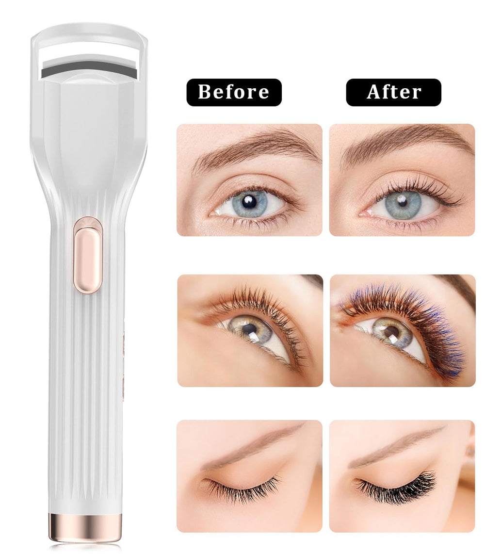 Acavado close-up of curved silicone comb protecting skin while defining lashes
