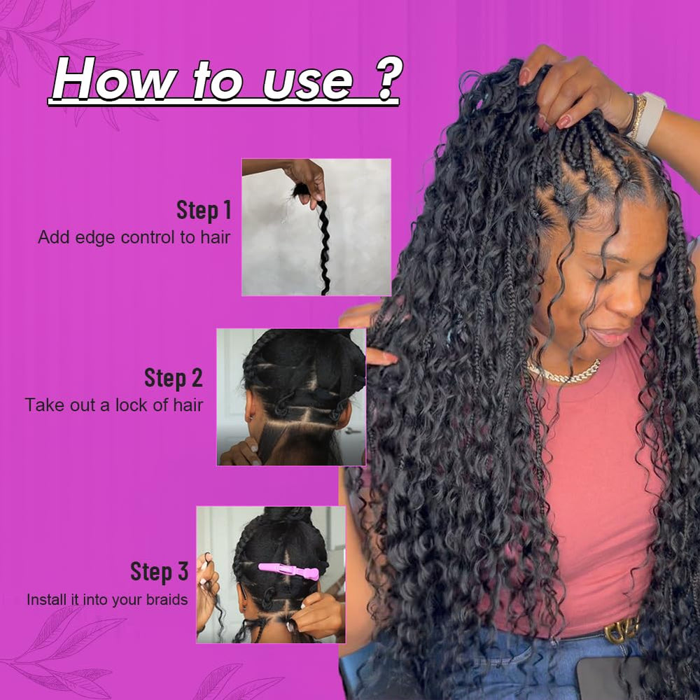 Acbhoa texture wet pattern shot showing defined waves and long-lasting curl retention