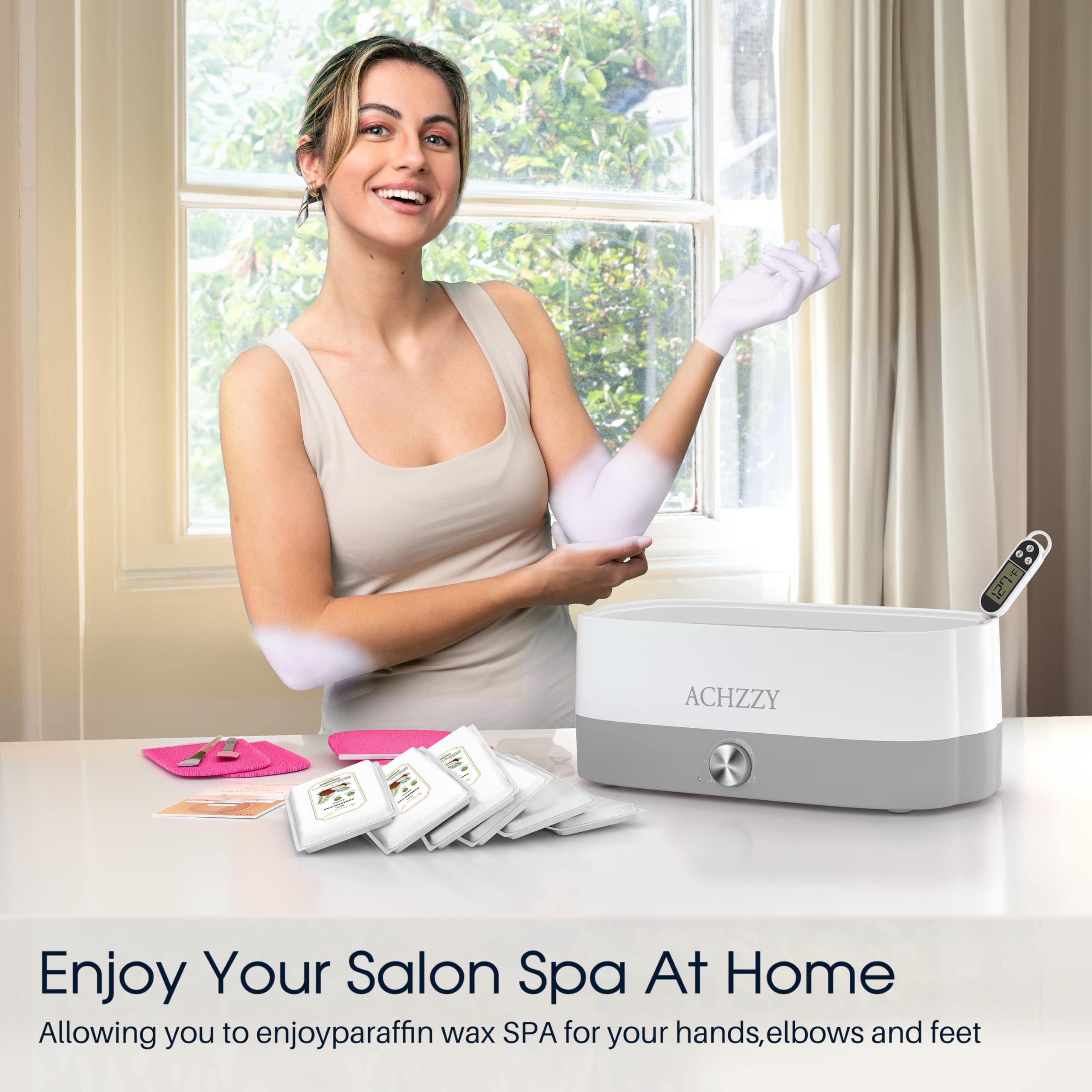 Achzzy lifestyle spa setup with coconut accents for relaxing experience