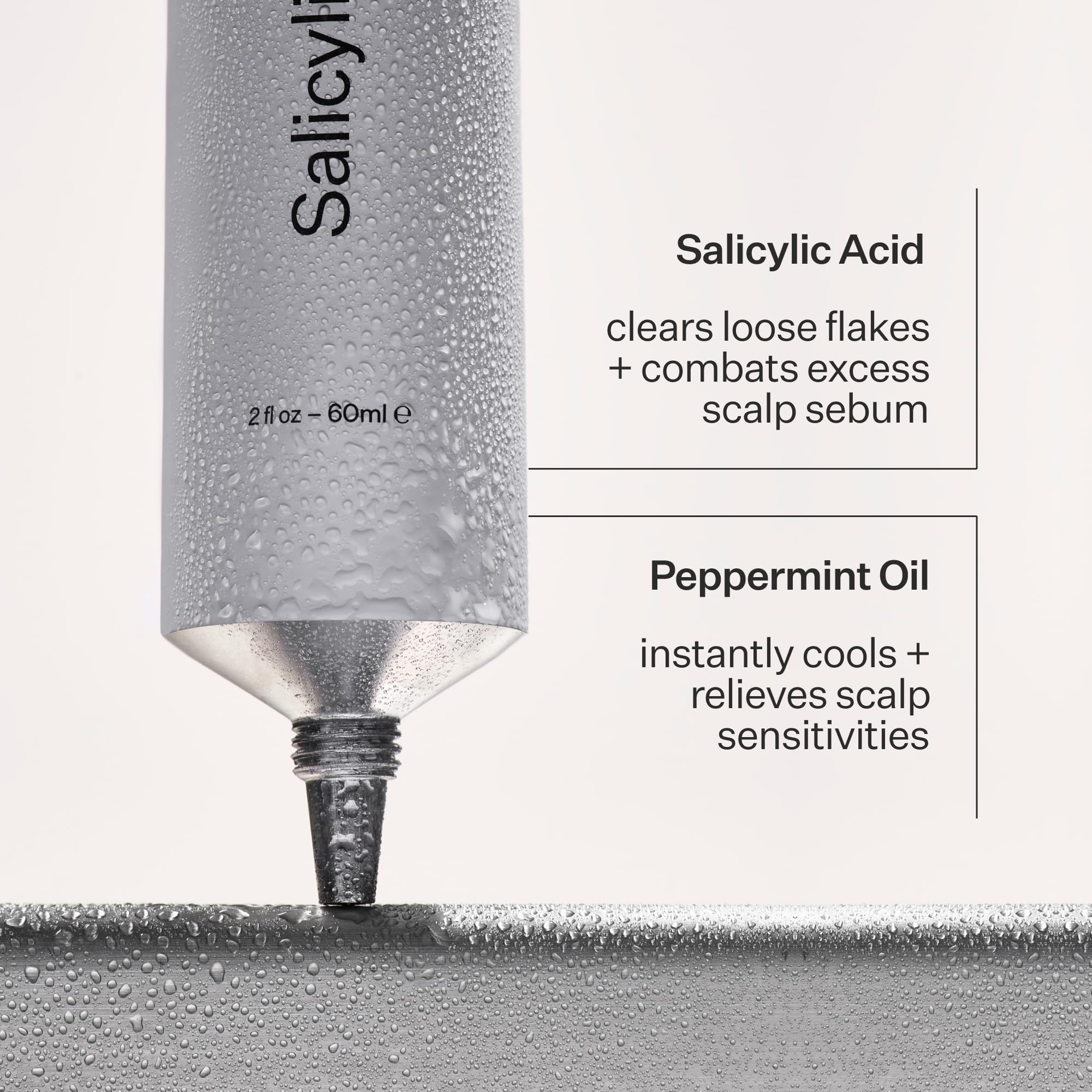 ACT+ ACRE papaya and peppermint visuals emphasizing soothing hydration