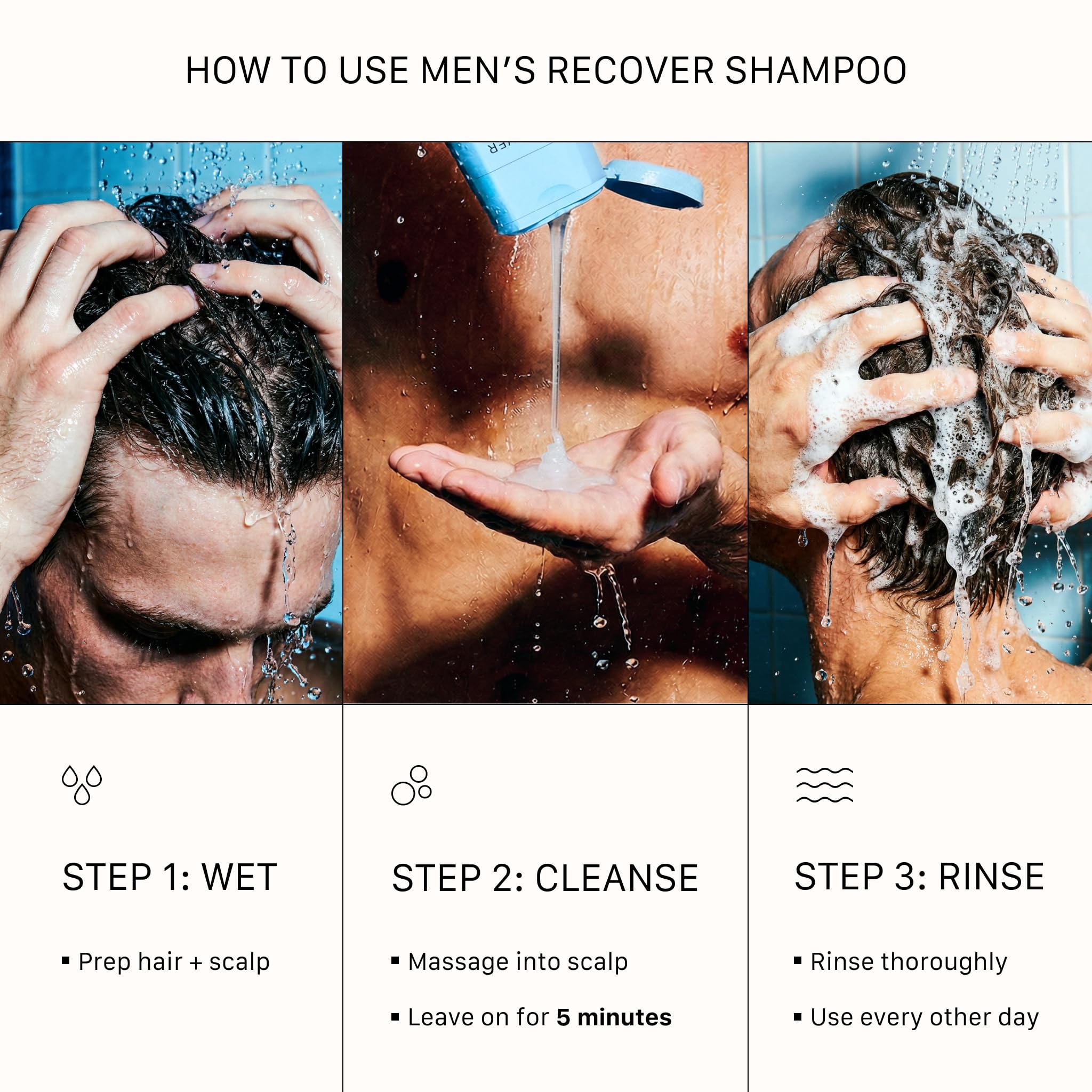 ACTIIV Recover beside a razor to show 7 fl oz size and value