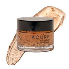 Acure jar front view showing brand and clean pore-minimizing mask