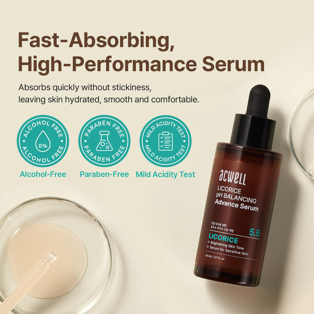 ACWELL displayed in bathroom setting suggesting daily routine use
