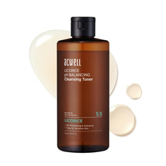 ACWELL front bottle showing clean label and 10.14 fl. oz. size, brightening benefit