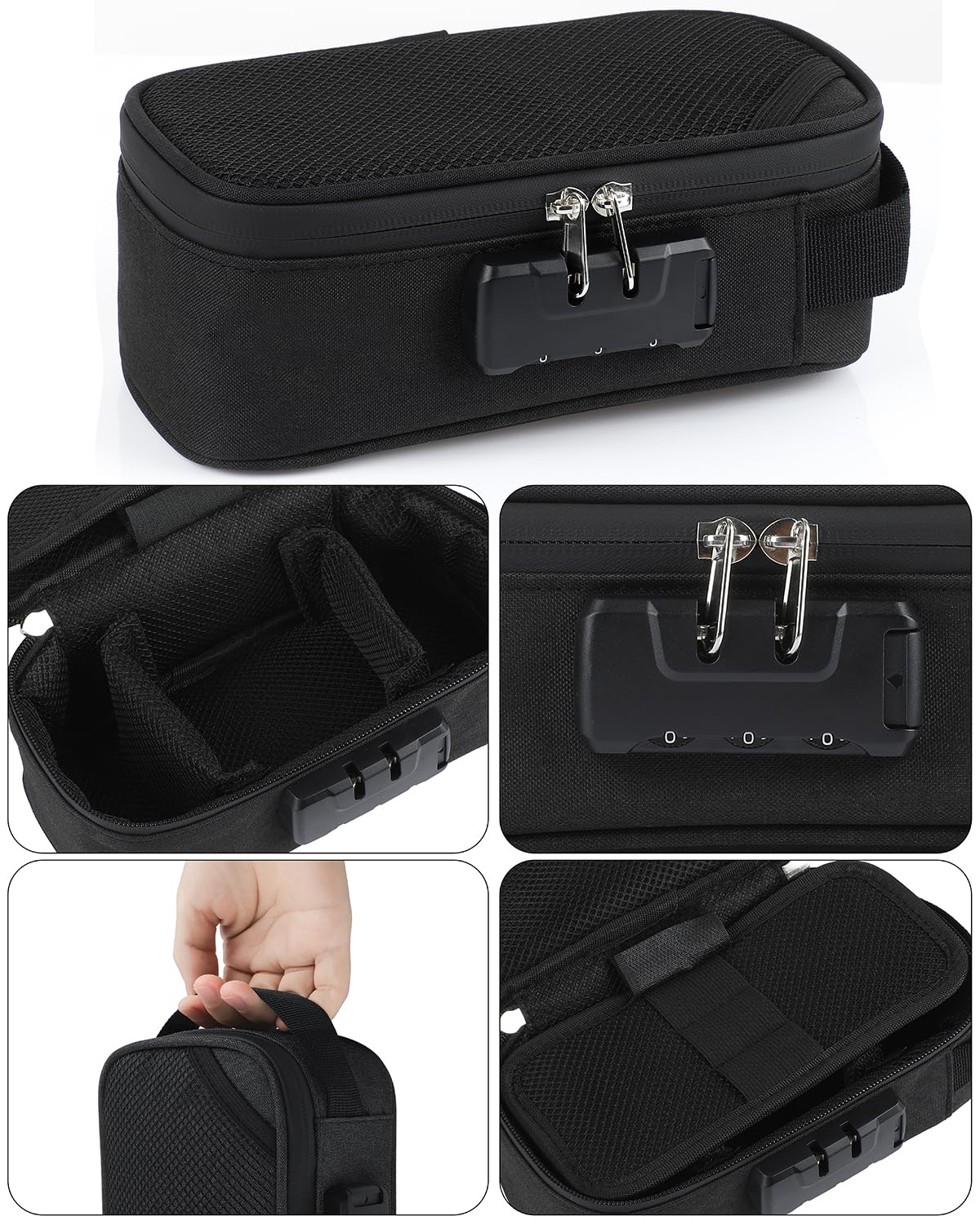 ADCTMOB closeup waterproof zipper highlighting moisture protection benefit