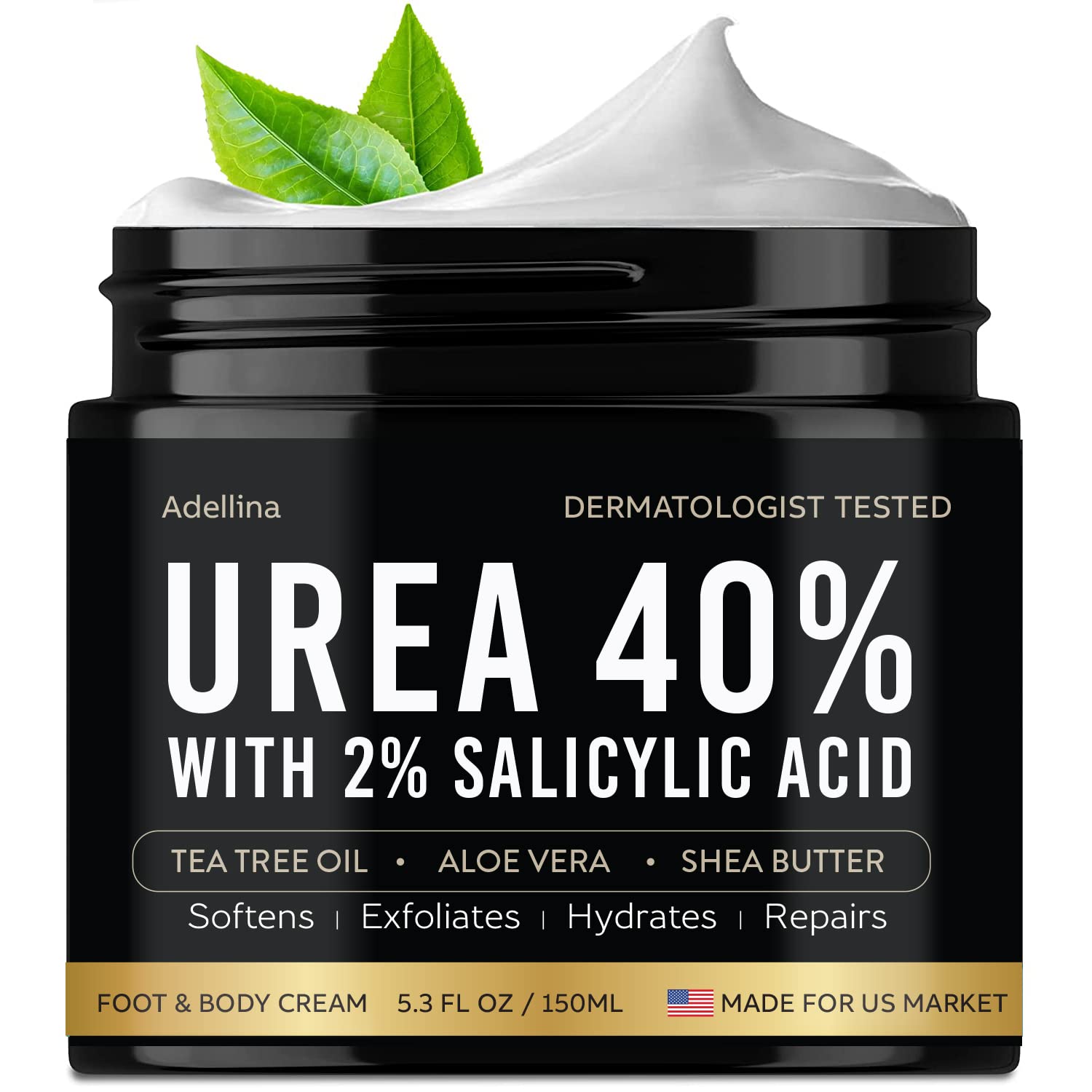 Adellina front packaging showing product and clear benefits
