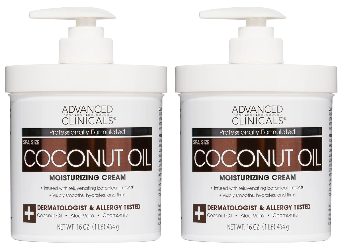 Advanced Clinicals front jar showing packaging and hydrating benefits
