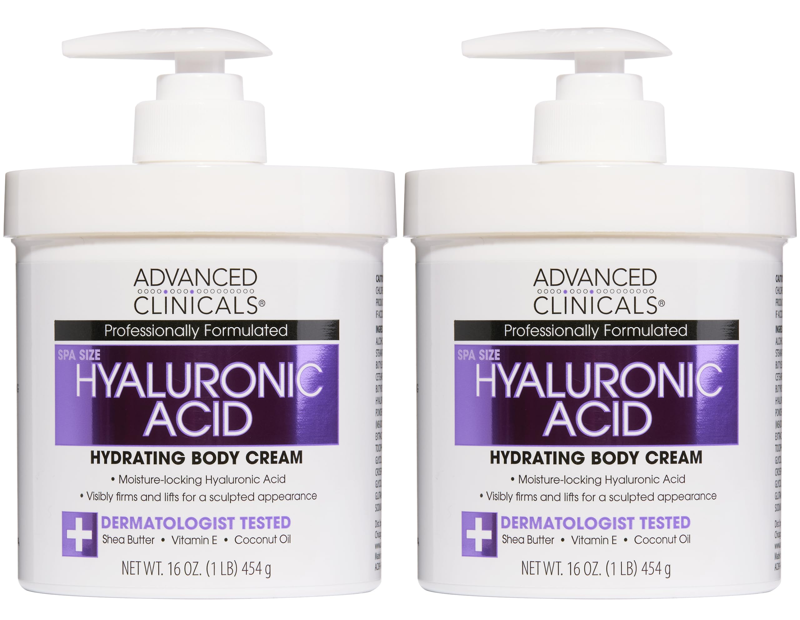 Advanced Clinicals front packaging showing 16oz jar and product name benefits