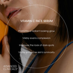 Advanced Clinicals gel texture closeup illustrating lightweight absorption benefit