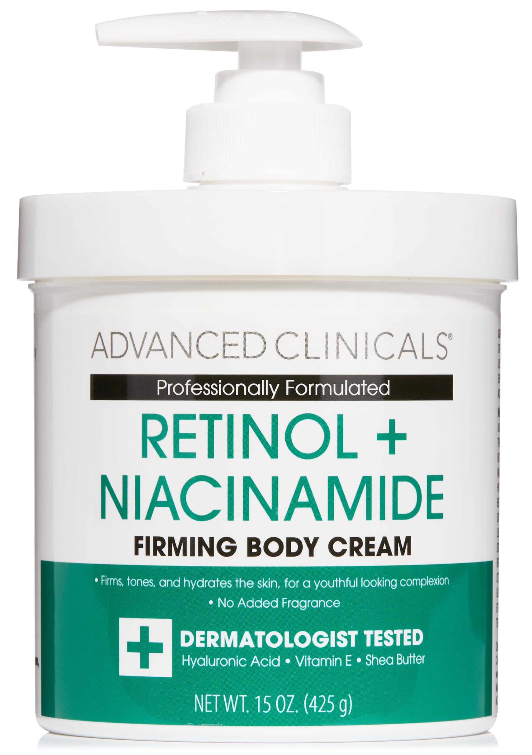 Advanced Clinicals front bottle view showing label and 15 oz size benefit hydration