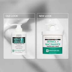 Advanced Clinicals close-up of cream texture highlighting rich absorbent formula