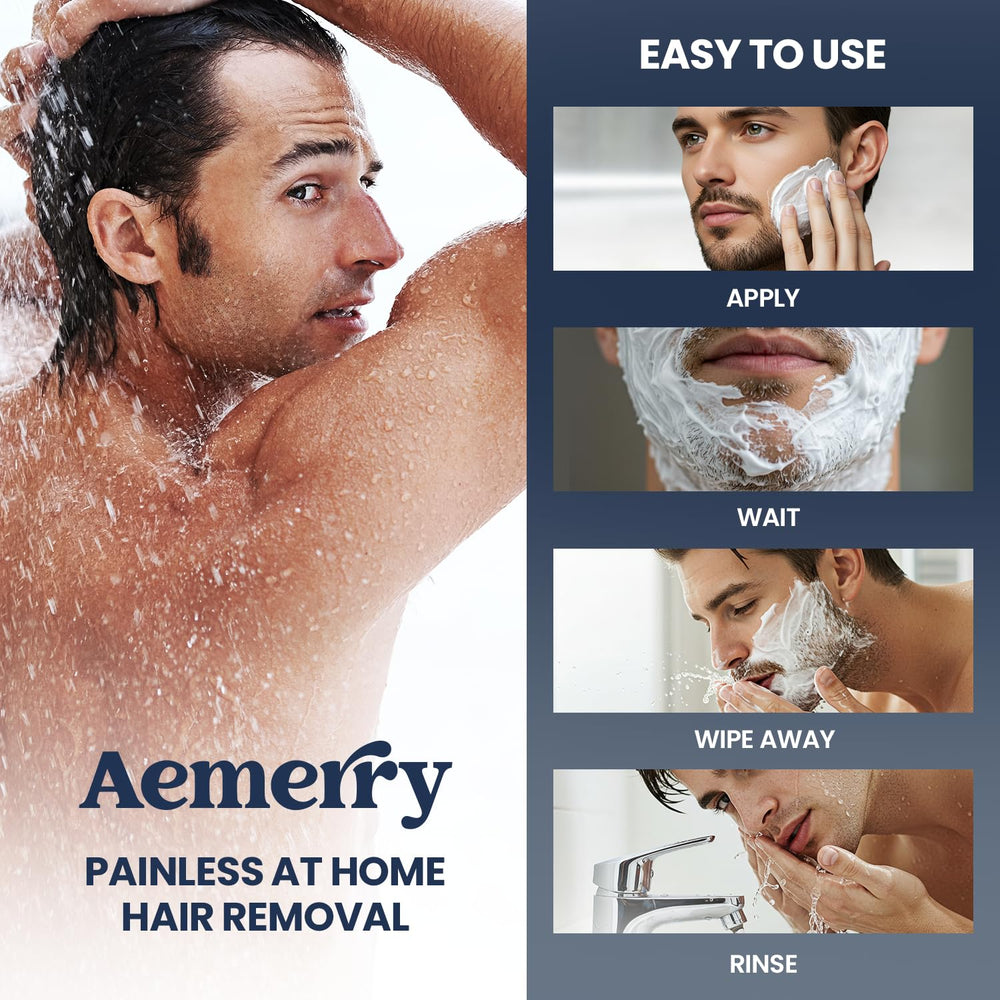 Aemerry applied along bikini line demonstrating gentle intimate-area suitability benefit