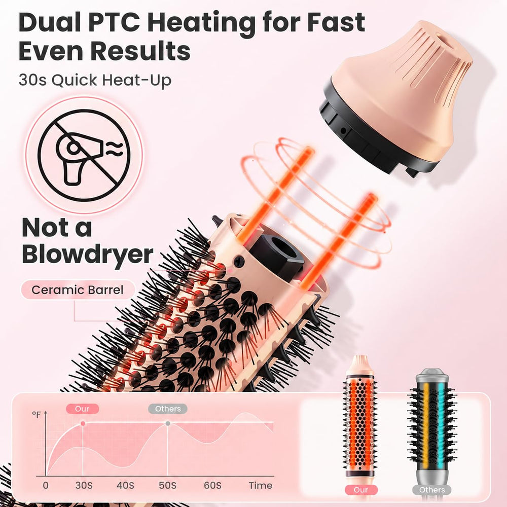 AEPR detail of snag-free nylon bristles demonstrating smooth glide and detangling