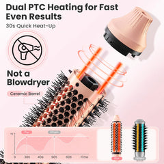AEPR detail of snag-free nylon bristles demonstrating smooth glide and detangling