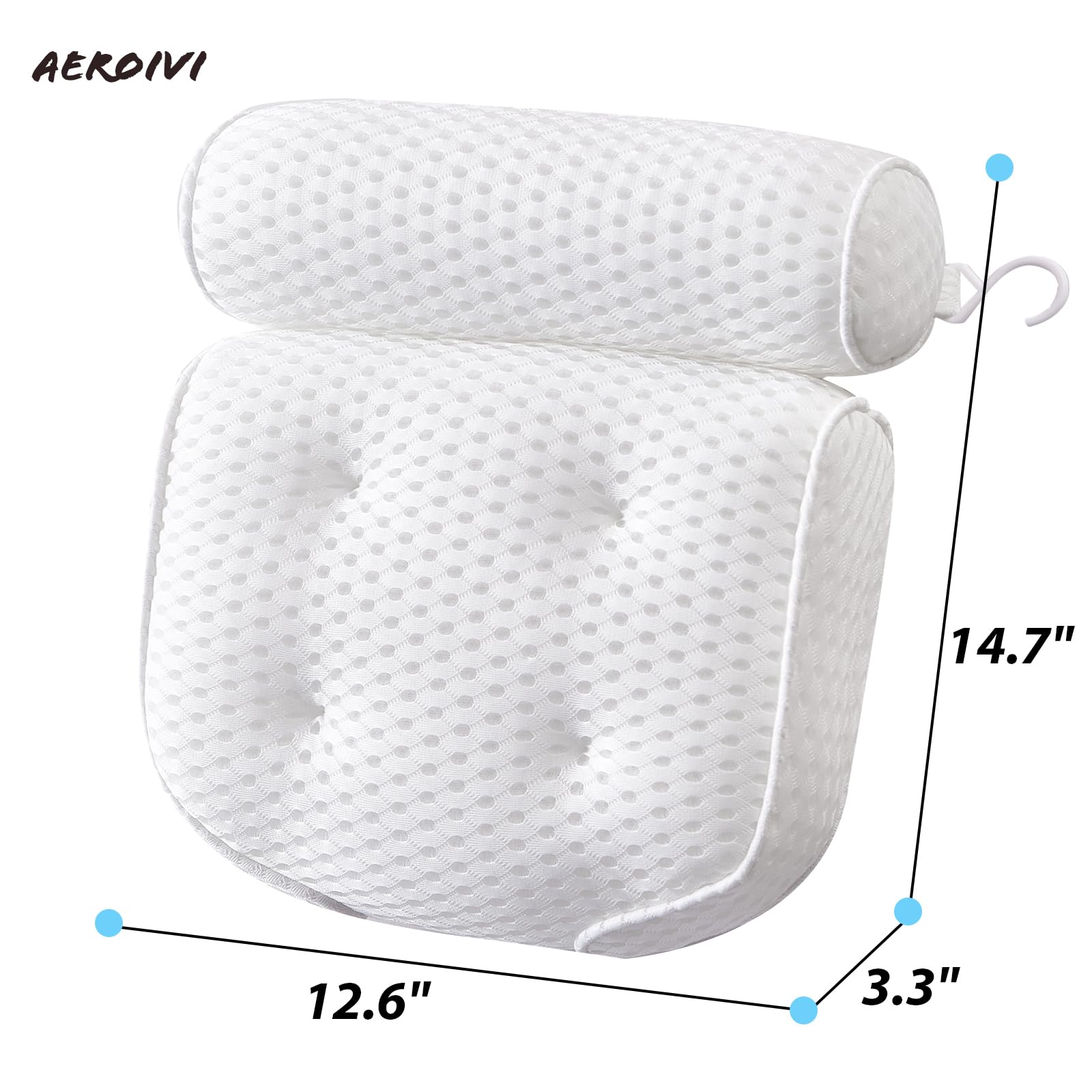 AEROiVi pillow in non-woven gift bag highlighting thoughtful present