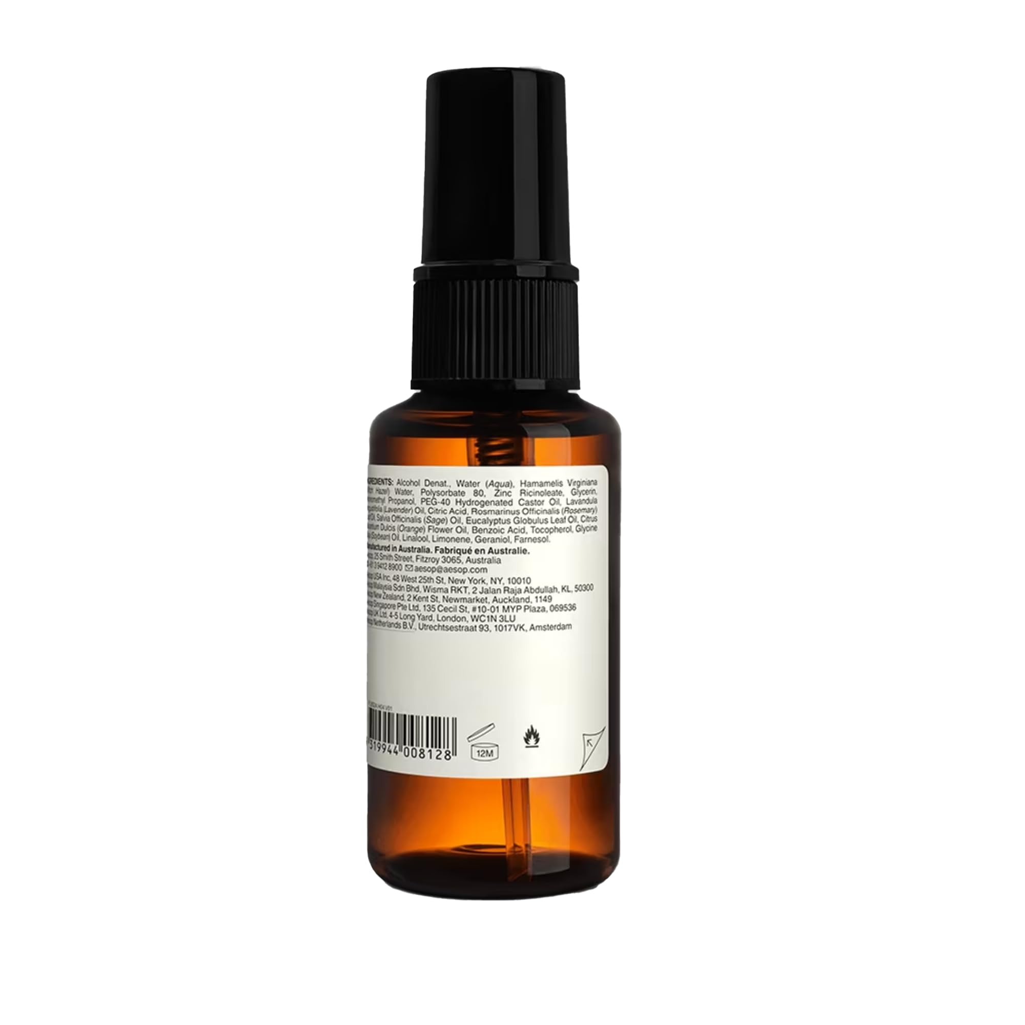 Aesop deodorant on bathroom vanity in lifestyle scene, everyday confidence benefit