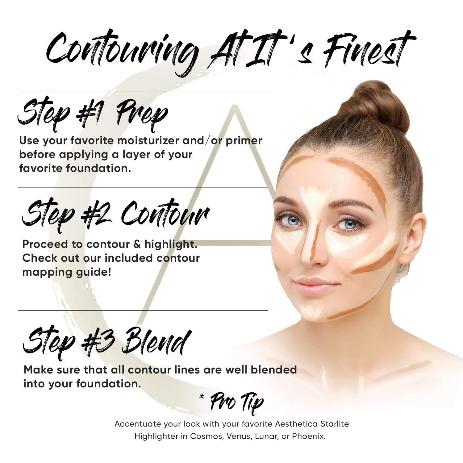 Aesthetica cream texture close-up showing silky blendable finish and buildable coverage