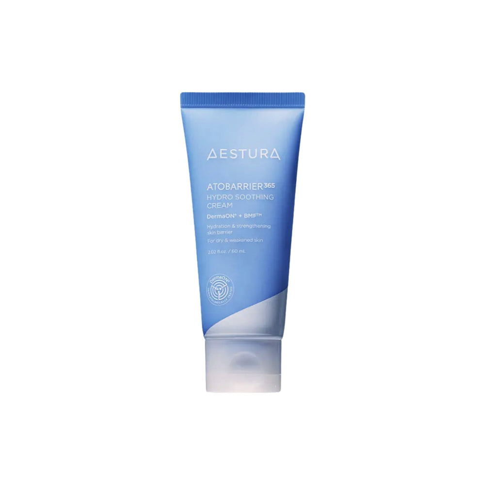 AESTURA front packaging tube showing 60ml and clean branding for skincare benefit