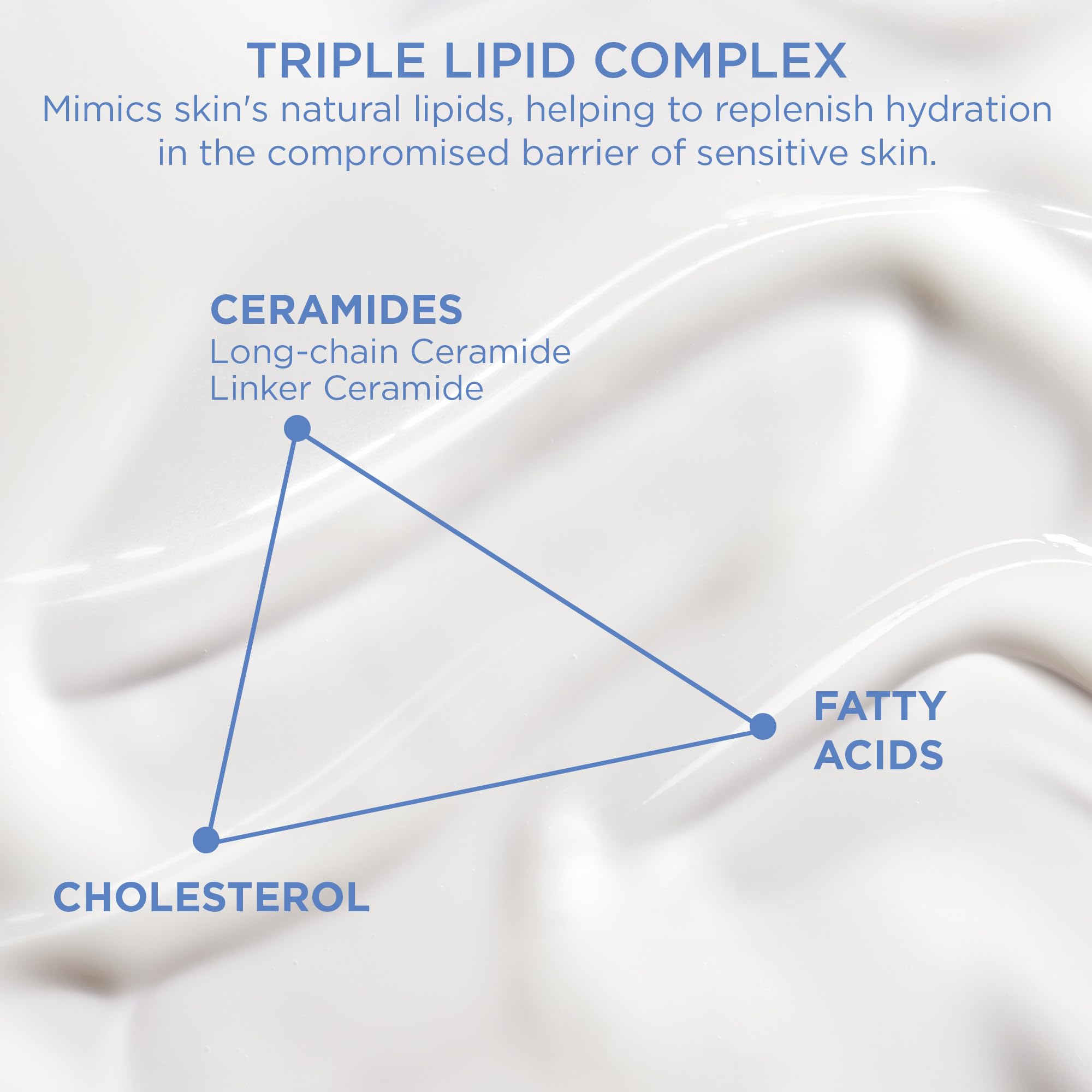 AESTURA cream texture swipe demonstrating lightweight hydration