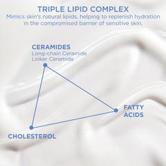 AESTURA cream texture swipe demonstrating lightweight hydration