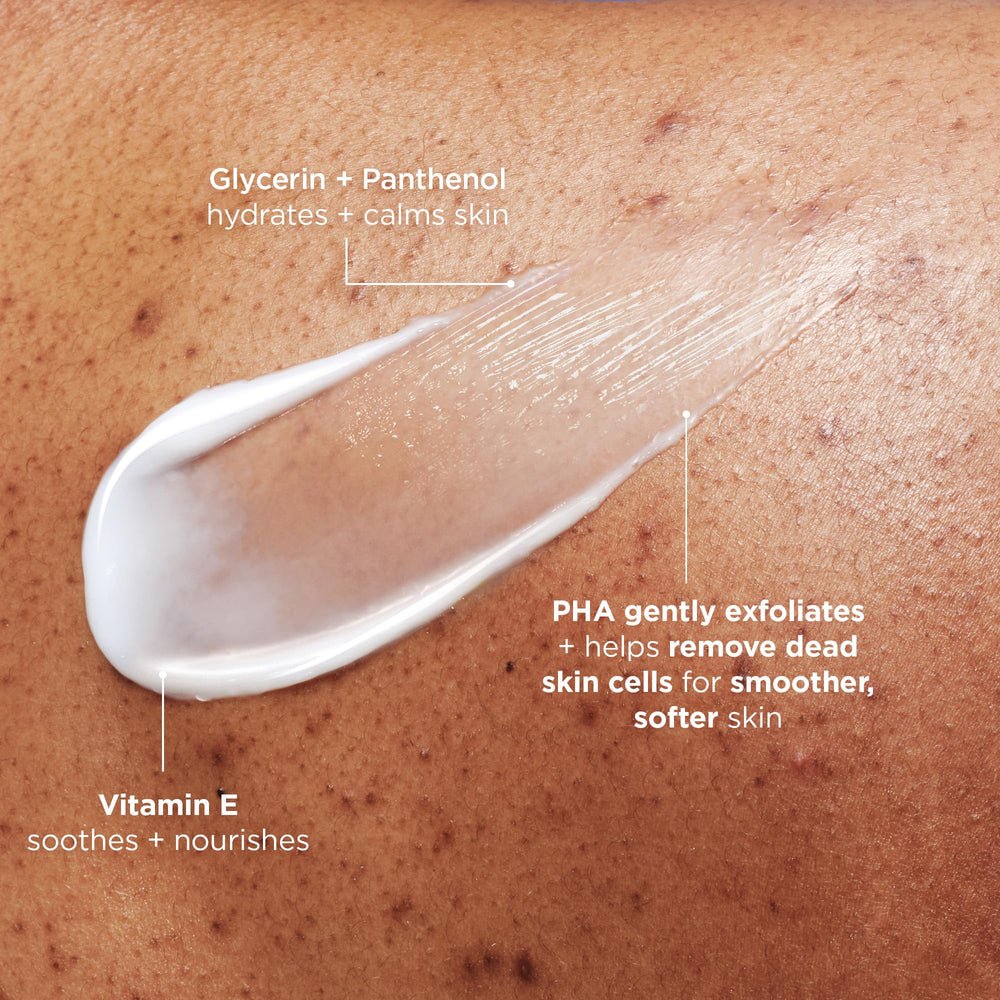 AESTURA applying lotion on arm to soothe and hydrate dry skin