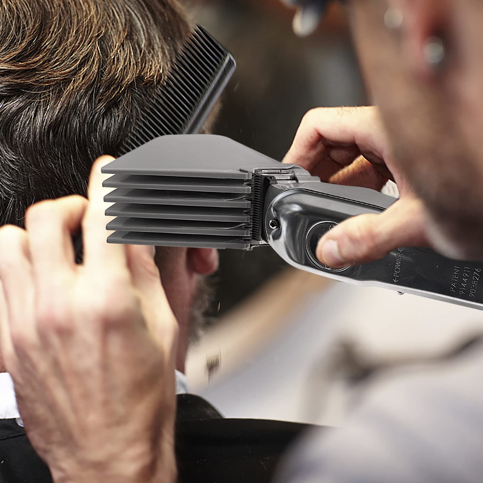 AFANSO lifestyle image of at-home haircut setup for saving salon visits