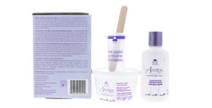 Affirm application on hair with brush showing controlled, even coverage benefit