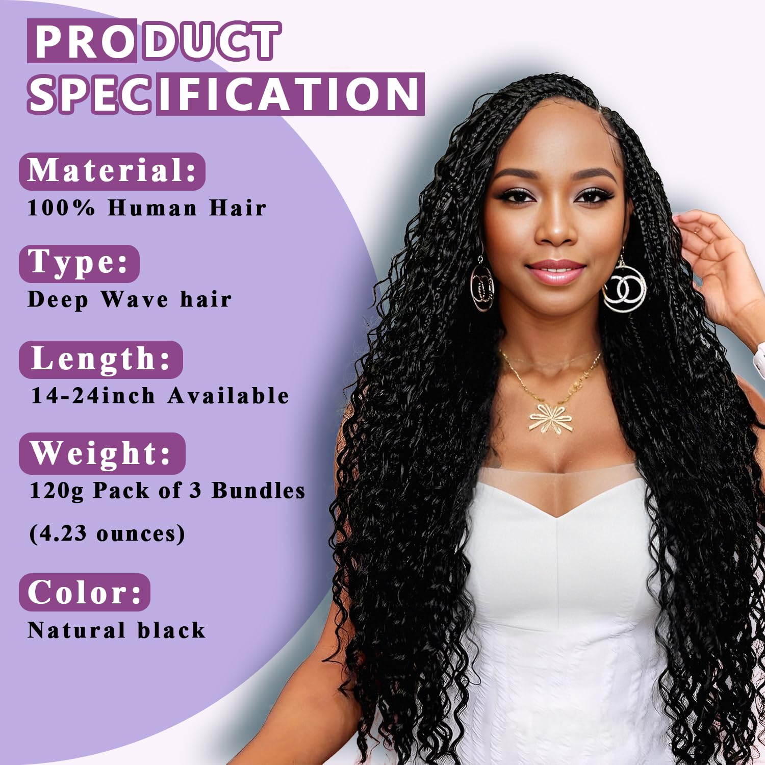 Afihond braids being installed demonstrating easy knotless styling benefit