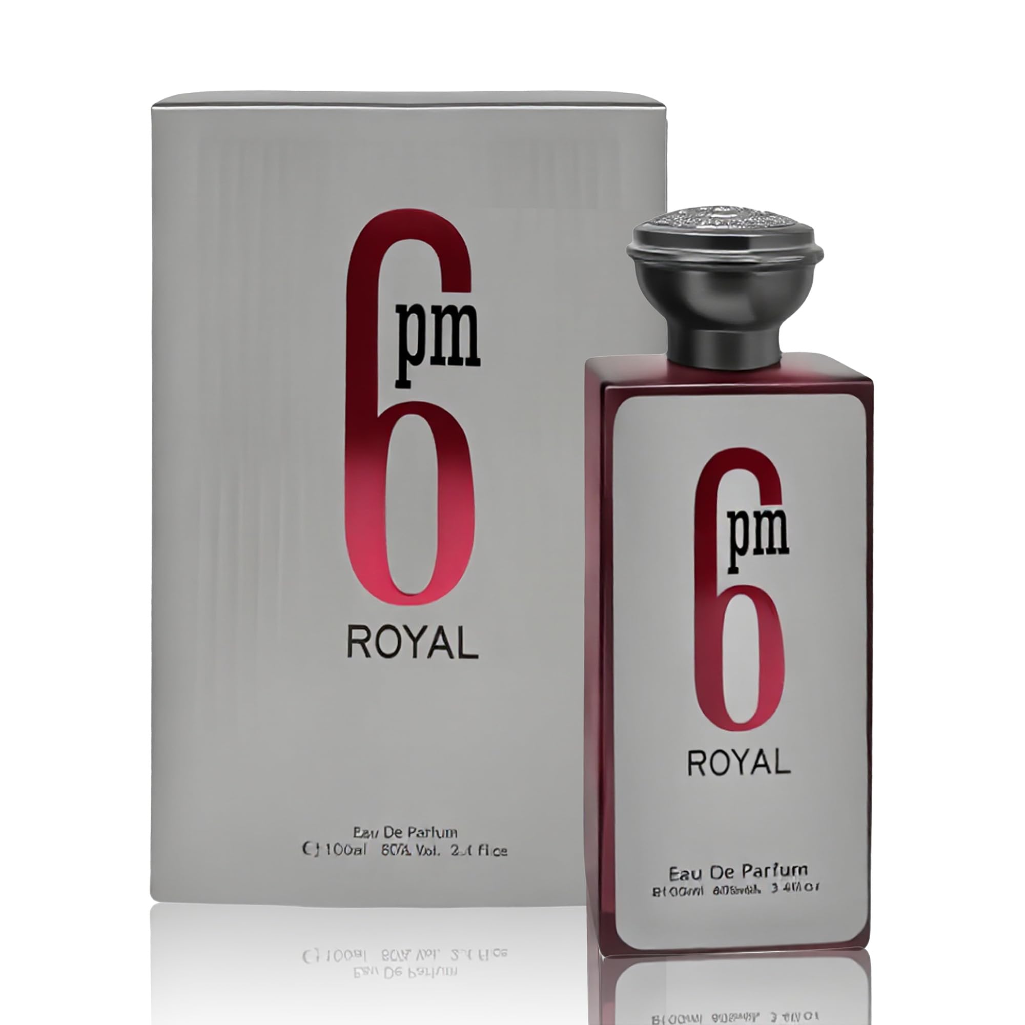 AFLUXE 6PM Royal front bottle shot showing elegant design and premium impression