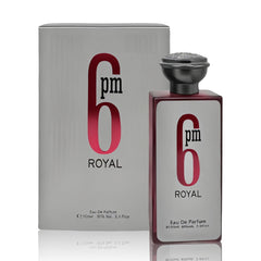 AFLUXE 6PM Royal front bottle shot showing elegant design and premium impression