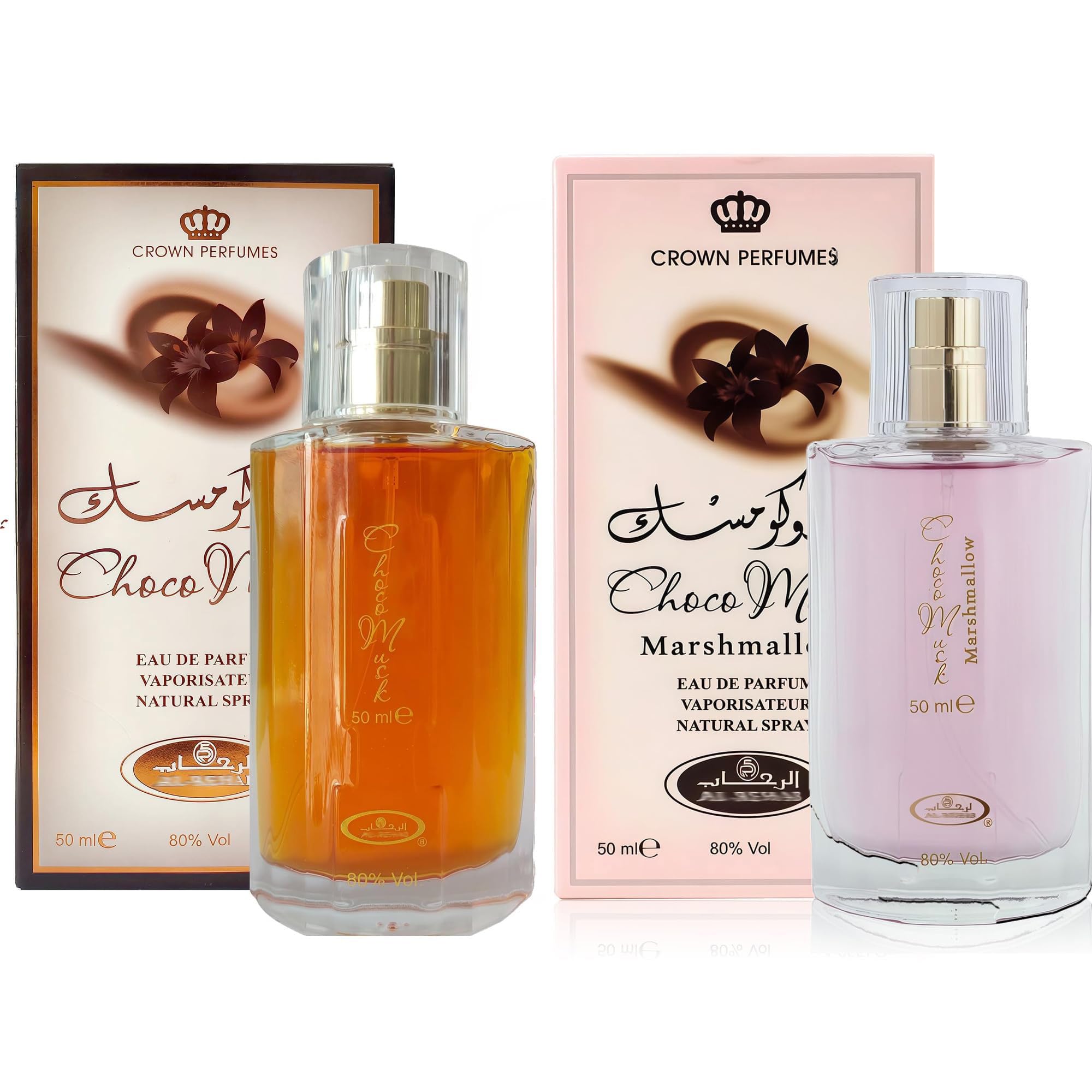 AFLUXE front view of two-bottle set showing packaging and scent variety