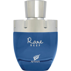 Afnan Rare Reef front bottle showing elegant design and fresh appeal