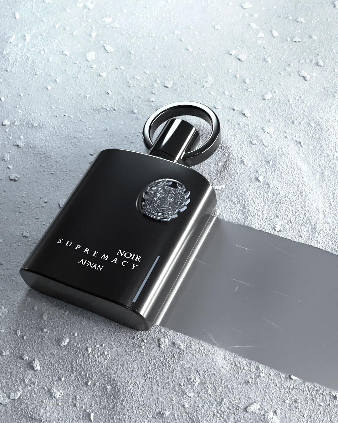 Afnan nozzle and cap close-up emphasizing quality packaging and ease
