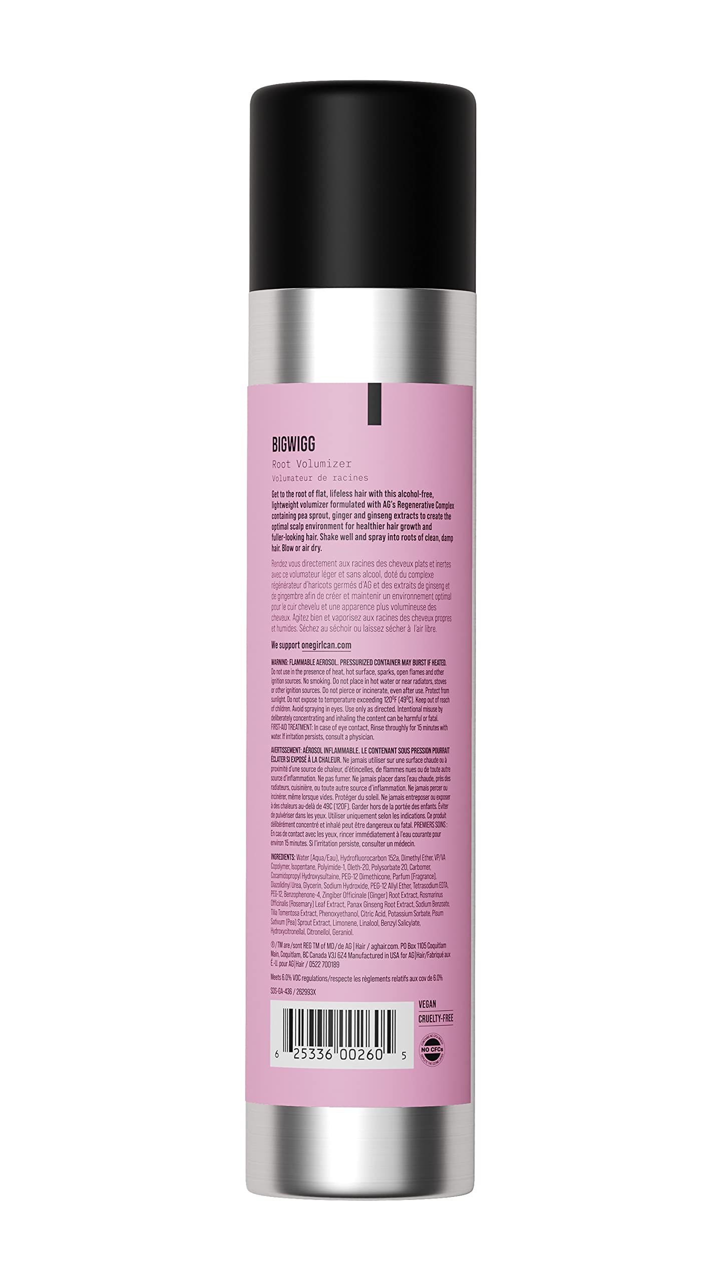 AG Care Bigwigg nozzle mist closeup illustrating even lightweight application