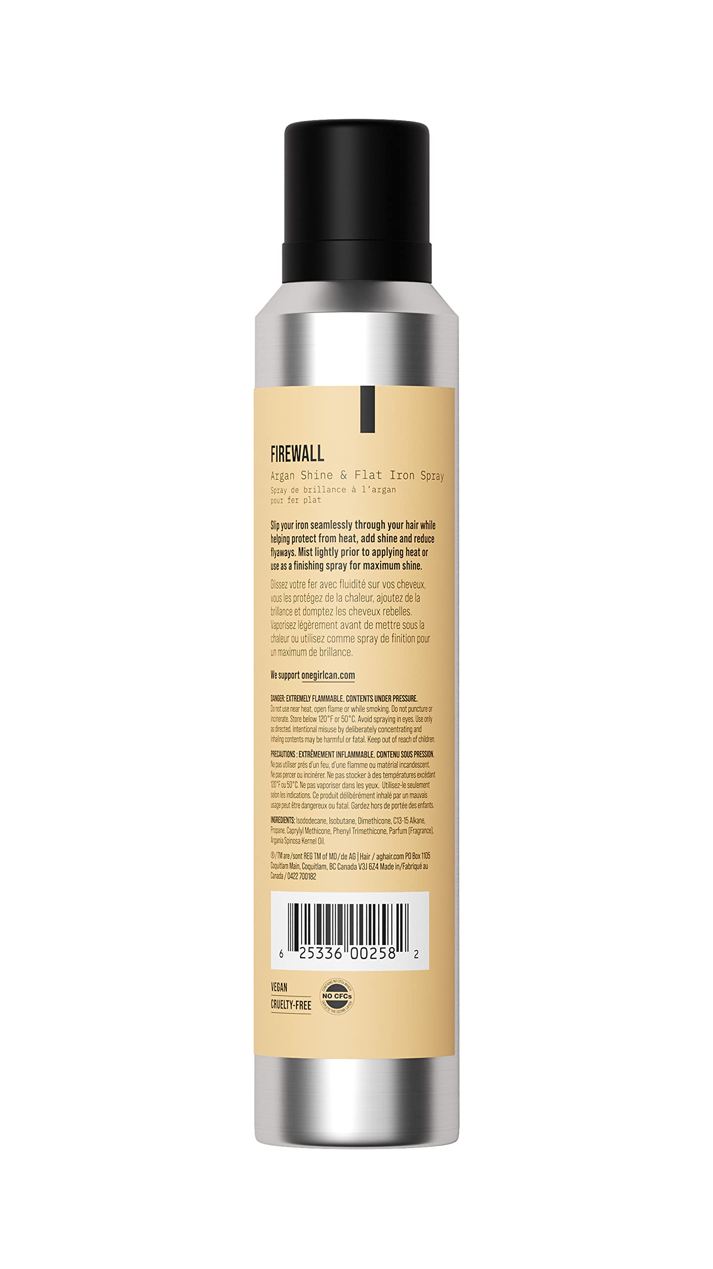 AG Care Firewall nozzle close-up demonstrating even mist application