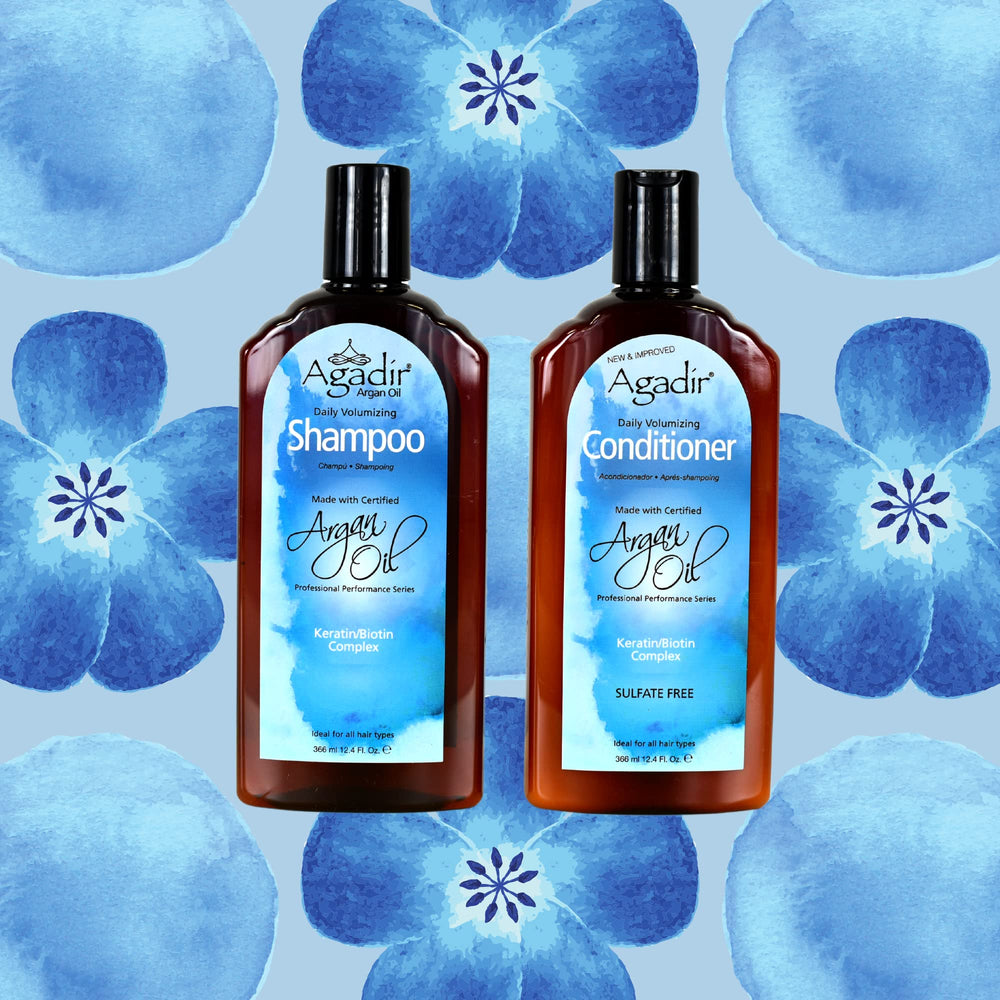 Agadir argan oil visual highlighting nourishing shine benefit