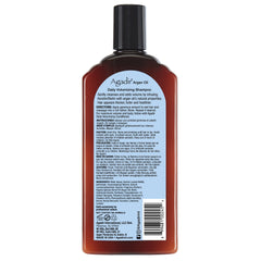 Agadir close-up pump dispensing lightweight shampoo texture