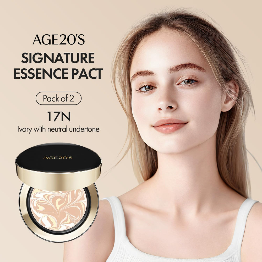 AGE20'S compact in a handbag lifestyle shot for on-the-go touch-up convenience