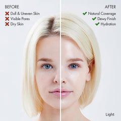AGE20'S texture swipe on skin illustrating creamy essence finish and hydration benefit